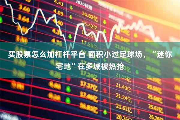 买股票怎么加杠杆平台 面积小过足球场，“迷你宅地”在多城被热抢